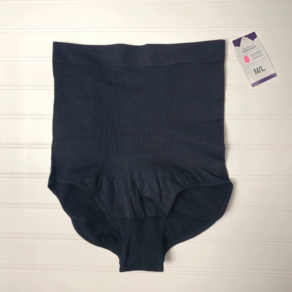 Empetua by Shapermint Women's Black High Waisted Shaper Panty Brief Size M/L NWT - Picture 2 of 13